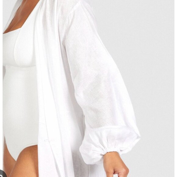 NWT- Saint Somebody- Linen Beach Robe- Size 18-20 - Picture 7 of 10